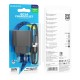 Мережевий Зарядний Пристрій Borofone BAS12A 1USB QC3.0 18W+USB to Micro