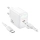Мережевий Зарядний Пристрій Borofone BAS43A 1USB-C PD/QC 20W+Type-C to Type-C