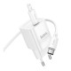 Мережевий Зарядний Пристрій Hoco C146A 1USB-C PD/QC 20W+Type-C to Type-C
