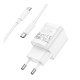 Мережевий Зарядний Пристрій Hoco C146A 1USB-C PD/QC 20W+Type-C to Type-C