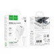 Мережевий Зарядний Пристрій Hoco C147A 1USB-C/1USB PD/QC 20W+Type-C to Type-C