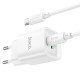 Мережевий Зарядний Пристрій Hoco C147A 1USB-C/1USB PD/QC 20W+Type-C to Type-C