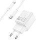 Мережевий Зарядний Пристрій Hoco C147A 1USB-C/1USB PD/QC 20W+Type-C to Type-C