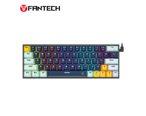 Клавіатура Ігрова Fantech ATOM63 MK874V2 Blue Switch