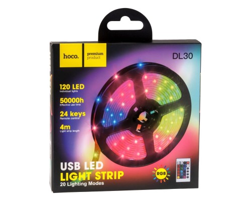 LED Стрічка Hoco DL30 4м 5050 