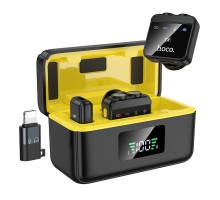 Мікрофон Бездротовий Hoco L17 Dual-mic magnetic