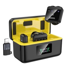 Мікрофон Бездротовий Hoco L17 Dual-mic magnetic