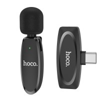 Мікрофон Петличний Бездротовий Hoco L15 Type-C
