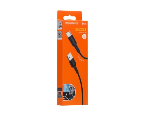 Кабель USB Borofone BX30 Silicone Type-C М'ята упаковка
