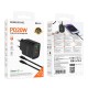Мережевий Зарядний Пристрій Borofone BA83A 1USB-C/1USB PD/QC 20W+Type-C to Lightning