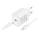 Мережевий Зарядний Пристрій Borofone BA84A 1USB-C PD/QC 30W+Type-C to Lightning
