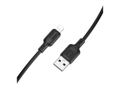Кабель USB Borofone BX113 Silicone Lightning 2.4A 3m