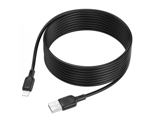 Кабель USB Borofone BX113 Silicone Lightning 2.4A 3m