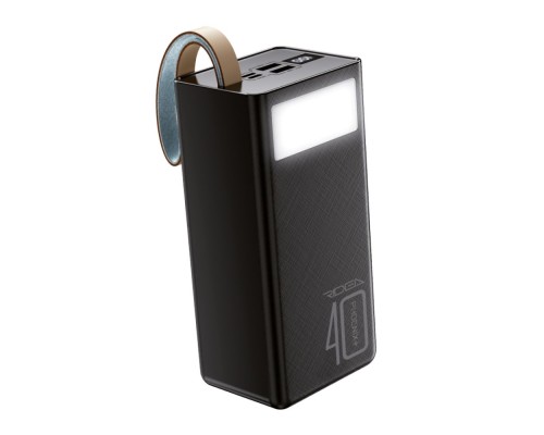 Універсальна Мобільна Батарея Power Bank Ridea RP-D40L+ Phoenix40+ PD/QC 3.0 20W digital display + lamp 40000 mAh
