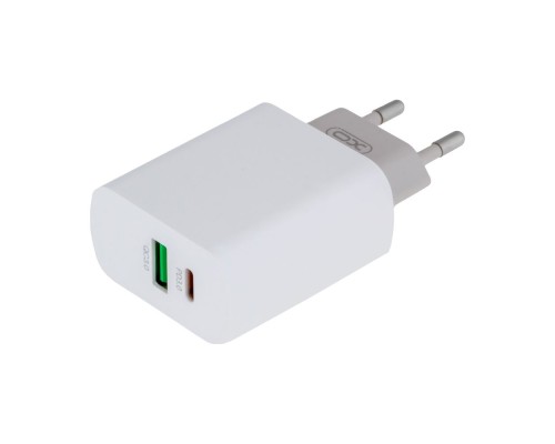 Мережевий Зарядний Пристрій XO L64 Type-C to Lightning QC3.0 18W