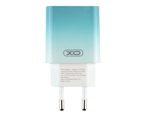 Мережевий Зарядний Пристрій XO CE18 1Type-C PD/QC 30W