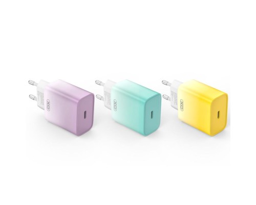 Мережевий Зарядний Пристрій XO CE18 1Type-C PD/QC 30W Type-C to Lightning