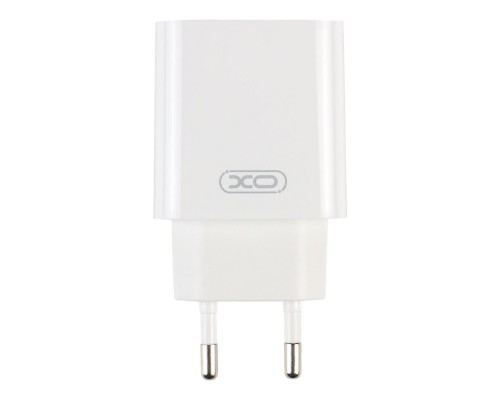 Мережевий Зарядний Пристрій XO L103 1USB QC 18W+USB to Type-C