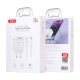 Мережевий Зарядний Пристрій XO L137 1USB-C/1USB PD/QC 20W+Type-C to Lightning