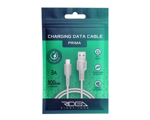 Кабель USB Ridea RC-M121 Prima Type-C 3A