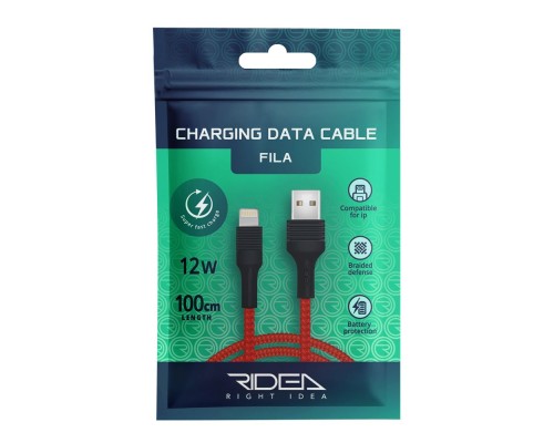 Кабель USB Ridea RC-M132 Fila 12W Lightning