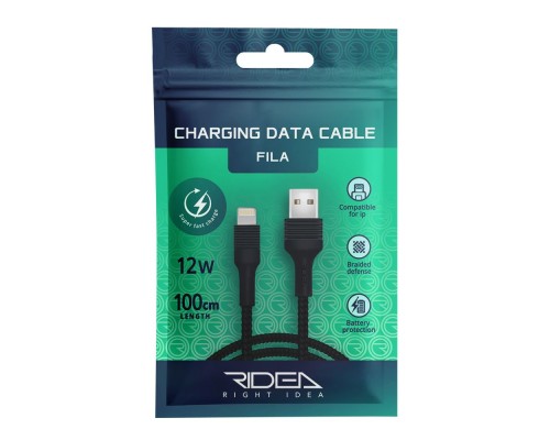Кабель USB Ridea RC-M132 Fila 12W Lightning