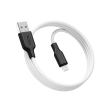 Кабель USB Ridea RC-M134 Soft Silico 12W Lightning