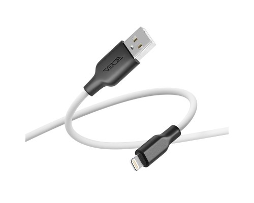 Кабель USB Ridea RC-M134 Soft Silico 12W Lightning
