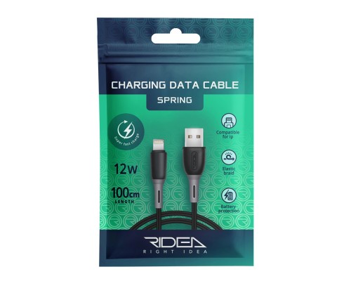 Кабель USB Ridea RC-M133 Spring 12W Lightning