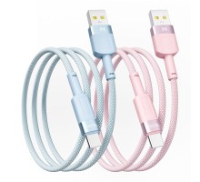 Кабель USB Ridea RC-CP43 ColorPro Type-C 3A 1.2m