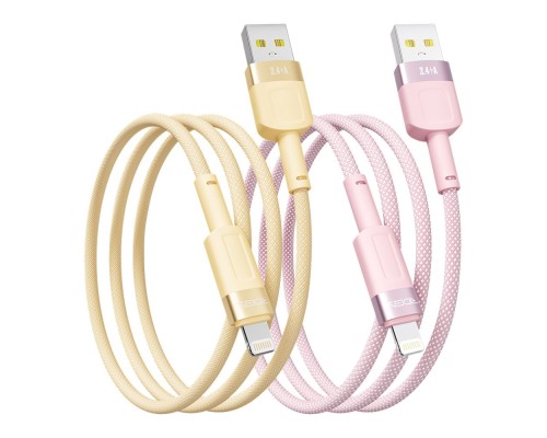 Кабель USB Ridea RC-CP43 ColorPro Lightning 12W 1.2m