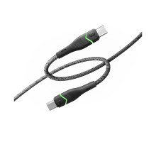 Кабель USB Ridea RC-RL15 RGB Light Type-C to Type-C 60W 1.2m
