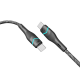 Кабель USB Ridea RC-RL15 RGB Light Type-C to Type-C 60W 1.2m