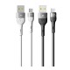 Кабель USB Ridea RC-XS51 X-Silicone MicroUSB 3A 1.2m