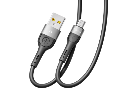 Кабель USB Ridea RC-XS51 X-Silicone MicroUSB 3A 1.2m