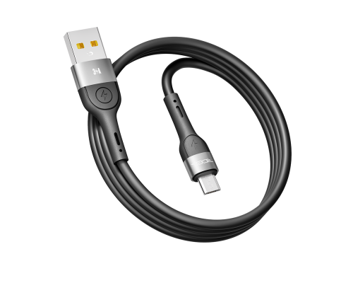 Кабель USB Ridea RC-XS51 X-Silicone MicroUSB 3A 1.2m