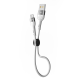 Кабель USB Ridea RC-XS51 X-Silicone MicroUSB 3A 0.25m