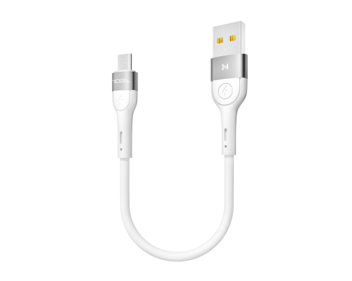 Кабель USB Ridea RC-XS51 X-Silicone MicroUSB 3A 0.25m