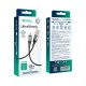 Кабель USB Ridea RC-US42 UltraStrong MicroUSB 3A 1.2m