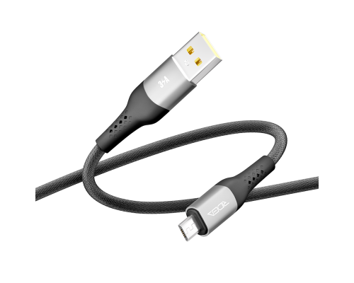 Кабель USB Ridea RC-US42 UltraStrong MicroUSB 3A 1.2m