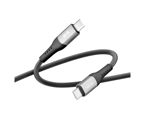 Кабель USB Ridea RC-US42 UltraStrong Type-C to Type-C 60W 2m