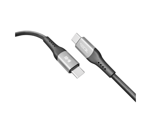 Кабель USB Ridea RC-US42 UltraStrong Type-C to Type-C 60W 2m