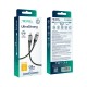 Кабель USB Ridea RC-US42 UltraStrong Type-C to Lightning 30W 1.2m