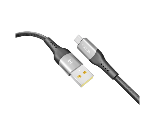 Кабель USB Ridea RC-US42 UltraStrong MicroUSB 3A 2m