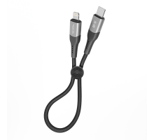 Кабель USB Ridea RC-US42 UltraStrong Type-C to Lightning 30W 0.25m