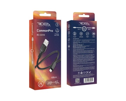 Кабель USB Ridea RC-CO10 CommonPro 12W Lightning