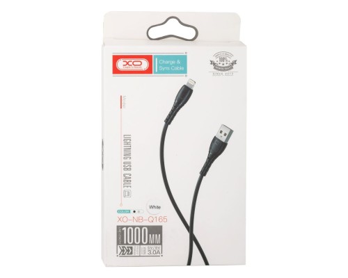 Кабель USB XO NB-Q165 Lightning 3A