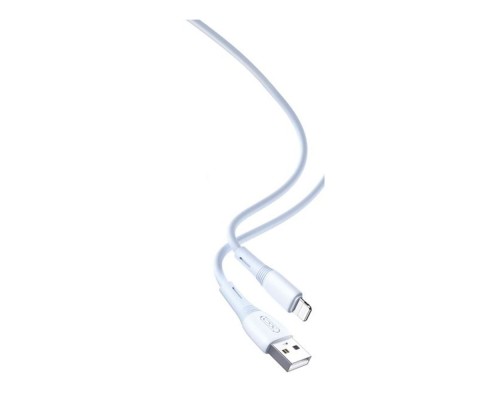 Кабель USB XO NB225 Silicone two-color Lightning