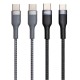 Кабель USB Remax RC-010 Sury 2 PD Type-C to Type-C