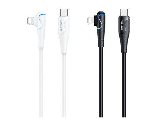 Кабель USB Remax RC-192i 20W 90° Type-C to Lightning